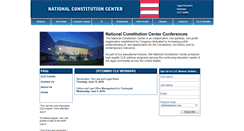 Desktop Screenshot of constitutionconferences.com